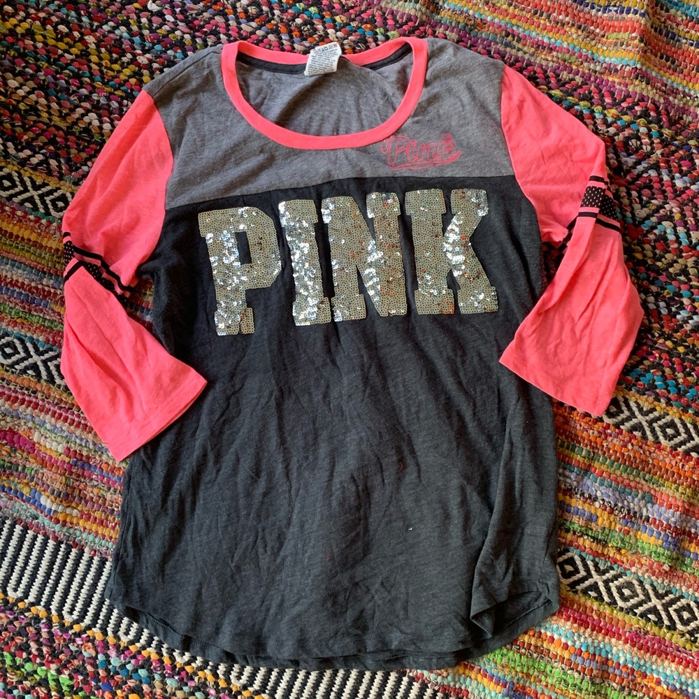 Victoria Secret Pink Bling top